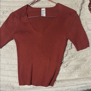 #39 Ribbed Top New Without Tags